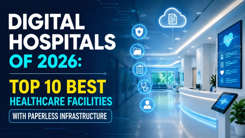 Digital Hospitals Of 2026: Top 10 Best Healthcare Facilities With Paperless Infrastructure